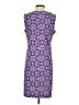 Talbots Print Blue Casual Dress Size S (petite) - photo 2
