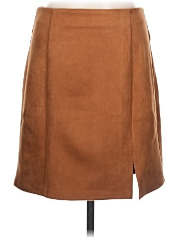 Mittoshop Faux Leather Skirt (view 1)
