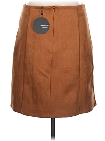 Mittoshop Faux Leather Skirt (view 2)