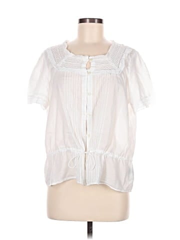 Lauren Jeans Co. Short Sleeve Blouse (view 1)