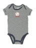 Carter's 100% Cotton Stripes Blue Short Sleeve Onesie 0-3 MO / 3 MO - photo 1