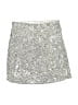 GB Girls 100% Polyester Metallic Silver Skirt Size S (kids) - photo 1