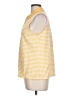 St. John's Bay Yellow Sleeveless Button-Down Shirt Size L - photo 5