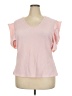 Unbranded Pink Short Sleeve Top Size 4XL - photo 1