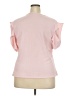 Unbranded Pink Short Sleeve Top Size 4XL - photo 2