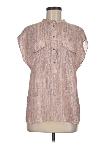 Reiss Short Sleeve Blouse (view 1)