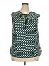 Merona Teal Sleeveless Blouse Size XXL - photo 1