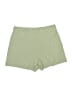 Cuyana Solid Green Athletic Shorts Size S - photo 2