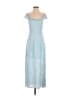 Francesca's 100% Polyester Blue Casual Dress Size S - photo 1