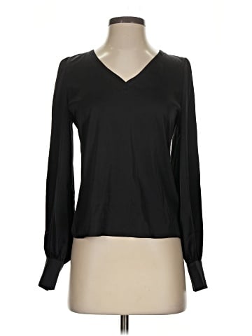White House Black Market Long Sleeve Blouse (view 1)
