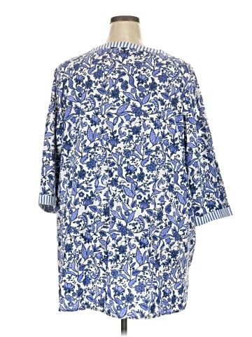 Liz & Me 3/4 Sleeve Blouse (view 2)