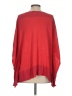 Coldwater Creek Orange Red Poncho Size S - photo 2