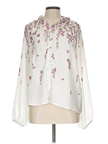 Cupcakes & Cashmere Long Sleeve Blouse (view 1)