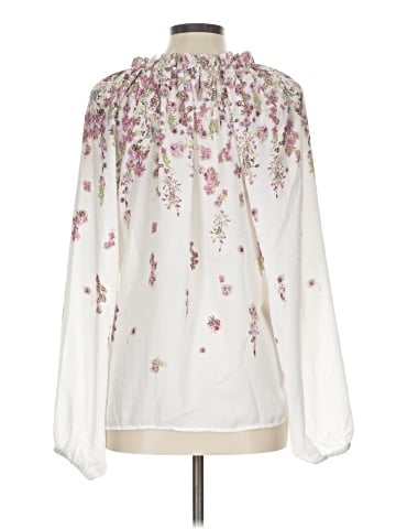 Cupcakes & Cashmere Long Sleeve Blouse (view 2)