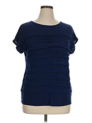Liz Claiborne Short Sleeve Top (view 1)