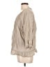 Dylan 100% Cotton Tan 3/4 Sleeve Blouse Size L - photo 5
