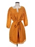 Daniel Rainn 100% Polyester Orange Casual Dress Size XS - photo 1
