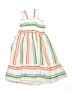 Mayoral Stripes Orange Green Dress Size 7 - photo 1