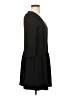 Sézane Solid Black Casual Dress Size EU (FR) 34 / US 2 - photo 4