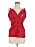 Carven 100% Polyester Red Sleeveless Blouse Size EU (FR) 38 / US 6 - photo 1