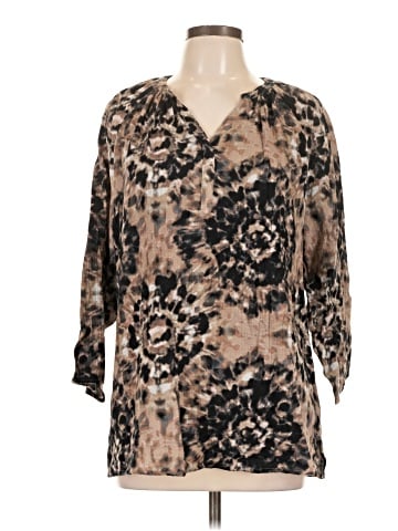Belle By Kim Gravel 3/4 Sleeve T-Shirt (view 1)
