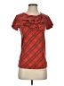 Marc by Marc Jacobs Red Short Sleeve Blouse Size S - photo 1
