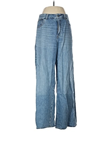Madewell Curvy Superwide-Leg Jeans in Billings Wash: Airy Denim Edition (view 1)