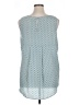 Everleigh 100% Polyester Teal Sleeveless Blouse Size XL - photo 2