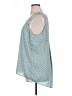 Everleigh 100% Polyester Teal Sleeveless Blouse Size XL - photo 5