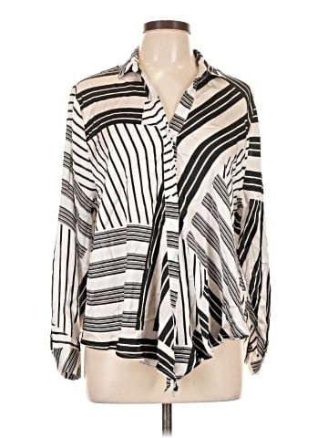 Timing Long Sleeve Blouse (view 1)