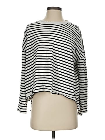 Madewell Easy Long-Sleeve Rugby Tee in Contrasting Stripe (view 1)