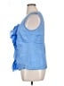 Allison Taylor 100% Linen Blue Sleeveless Blouse Size XL - photo 5