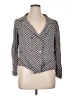 Leith 100% Viscose Print Gray 3/4 Sleeve Blouse Size XL - photo 1
