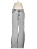 Ashley Mason 100% Cotton Chevron-herringbone Silver Jeans Size 29 waist - photo 1