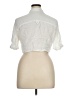 Lascana Ivory Short Sleeve Blouse Size 14 - photo 2