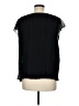 Adrianna Papell 100% Polyester Black Short Sleeve Blouse Size M - photo 2