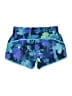 Danskin Now 100% Polyester Tropical Blue Athletic Shorts Size M - photo 2