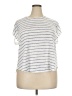 Korye Silver Short Sleeve Top Size 2X - photo 1