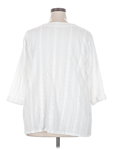 Nic + Zoe 3/4 Sleeve Blouse (view 2)