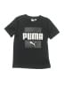 Puma 100% Polyester Black Short Sleeve T-Shirt Size 6 - photo 1
