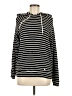 Volcom Stripes Black Pullover Sweater Size M - photo 1
