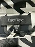 Karen Kane 100% Polyester Houndstooth Silver 3/4 Sleeve Blouse Size XL - photo 7