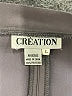 Creation 100% Polyester Gray Dress Pants Size L - photo 7