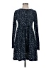 Blue Rain Stars Blue Casual Dress Size S - photo 1