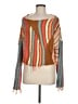 Free People Color Block Orange Pullover Sweater Size M - photo 1