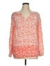 Boden 100% Viscose Orange Long Sleeve Blouse Size 14 - photo 1