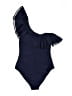 Mouillé Solid Blue One Piece Swimsuit Size 4 - photo 2