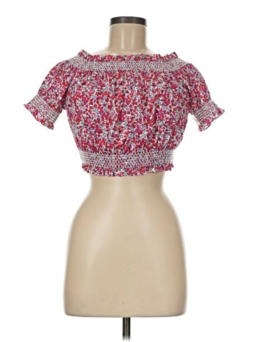 Liberty Art Fabrics for J.Crew Short Sleeve Blouse (view 1)