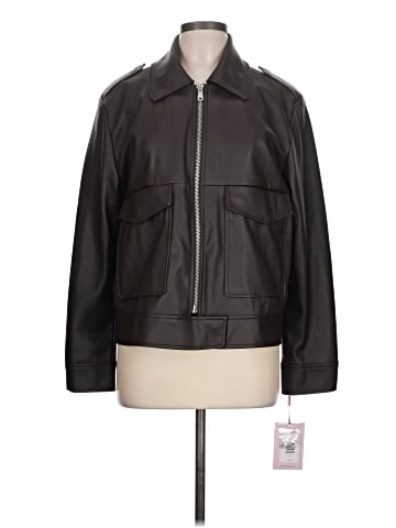 Avec Les Filles Faux Leather Jacket (view 1)