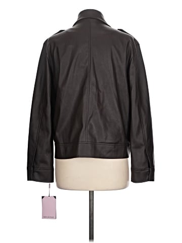 Avec Les Filles Faux Leather Jacket (view 2)